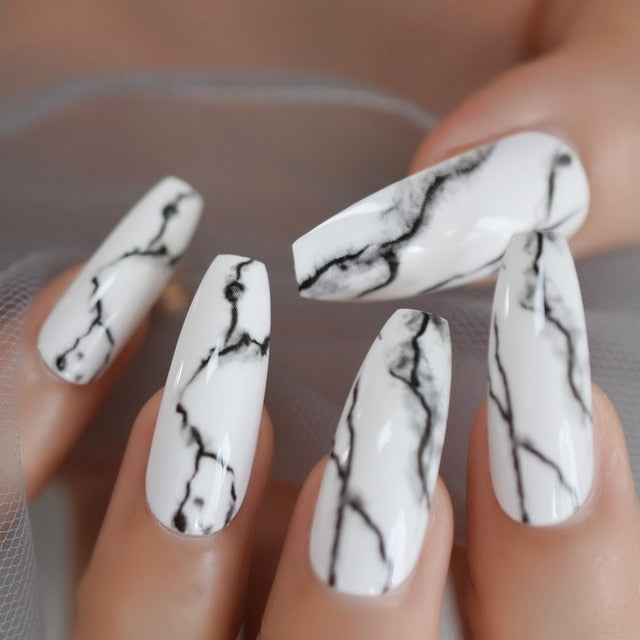 Ombre French Fake Nails - GadgetsPerfect