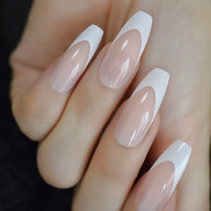 Ombre French Fake Nails - GadgetsPerfect