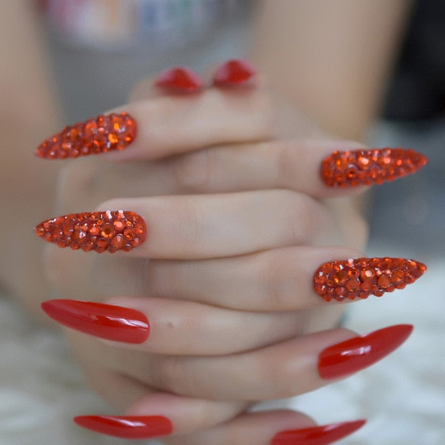 Ombre French Fake Nails - GadgetsPerfect