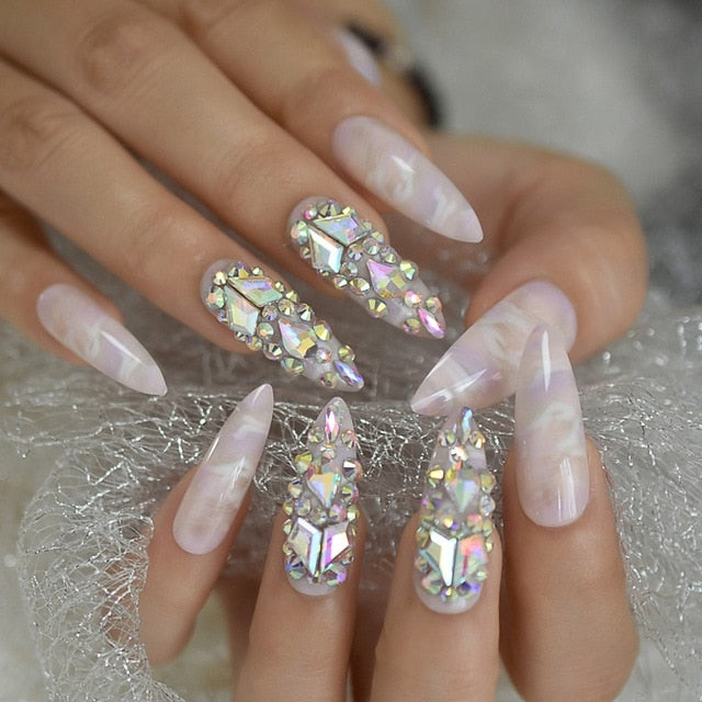 Ombre French Fake Nails - GadgetsPerfect