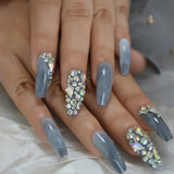 Ombre French Fake Nails - GadgetsPerfect