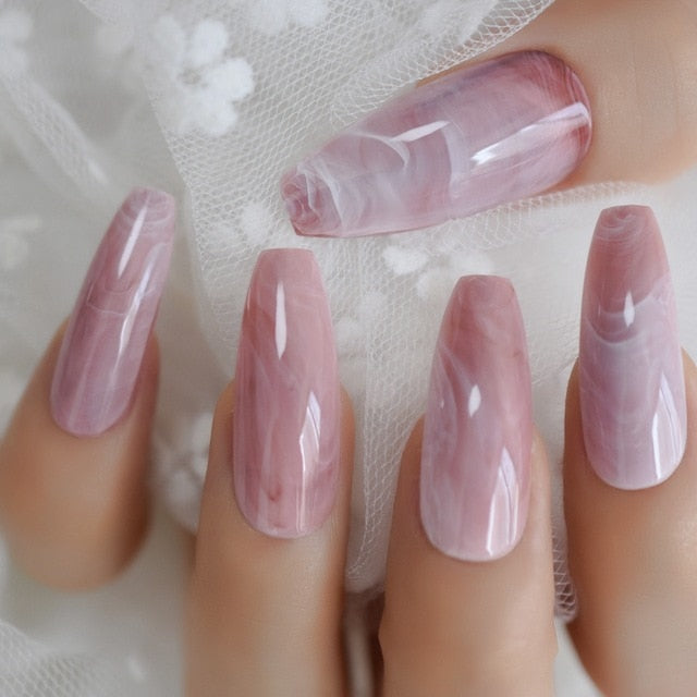 Ombre French Fake Nails - GadgetsPerfect