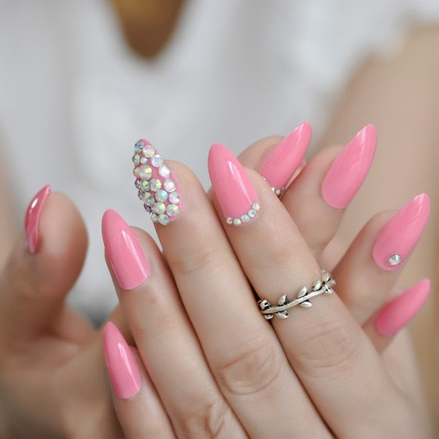 Ombre French Fake Nails - GadgetsPerfect