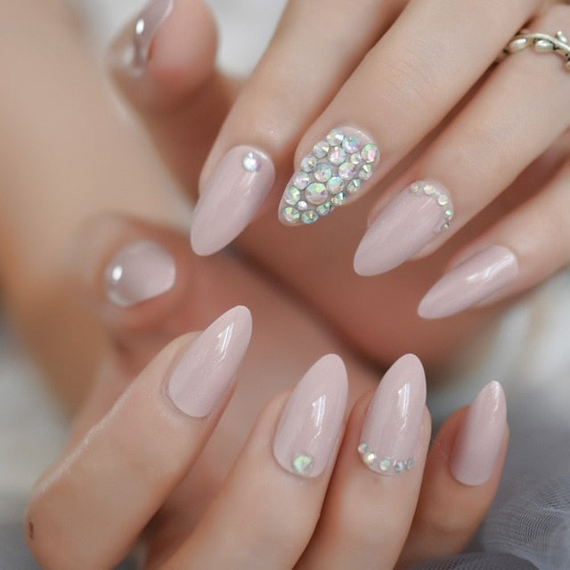Ombre French Fake Nails - GadgetsPerfect