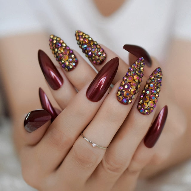 Ombre French Fake Nails - GadgetsPerfect