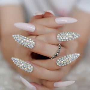 Ombre French Fake Nails - GadgetsPerfect