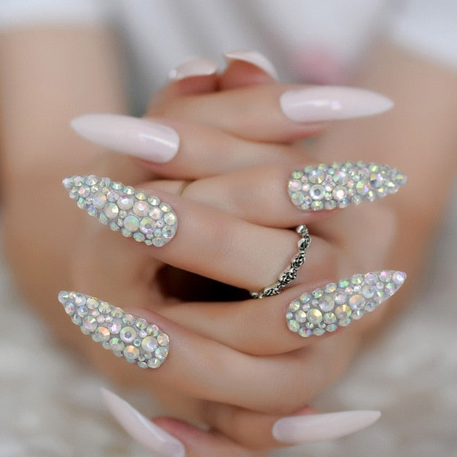 Ombre French Fake Nails - GadgetsPerfect